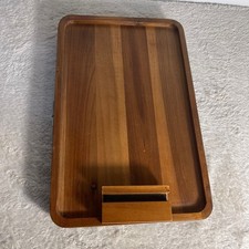 Vassoio Bracciolo Legno Acacia