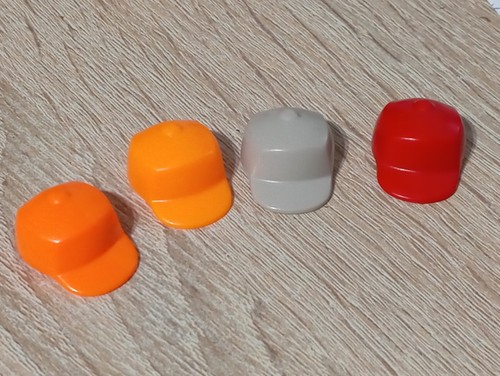 Playmobil cappelli vari - x4,