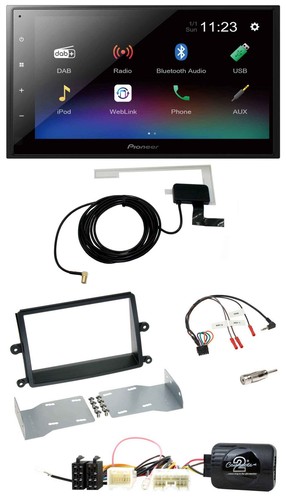 Pioneer dab volante bluetooth - pioneer,