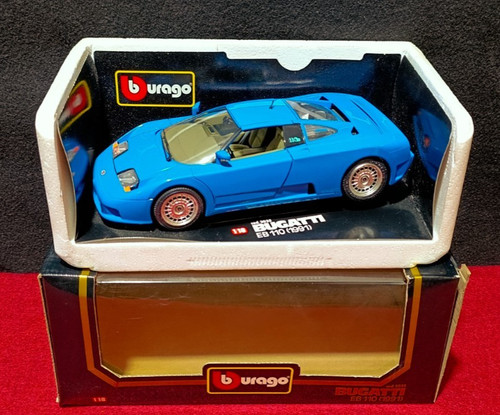 Burago bugatti eb110 1991 - burago,