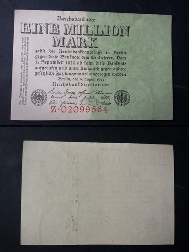 Banconota germania 1000000 - banconota,