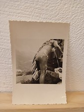 Ragazza di spalle in costume lato b foto vernacolare Italia anni '50