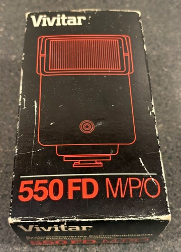 Vivitar auto thyristor 550fd - vivitar,