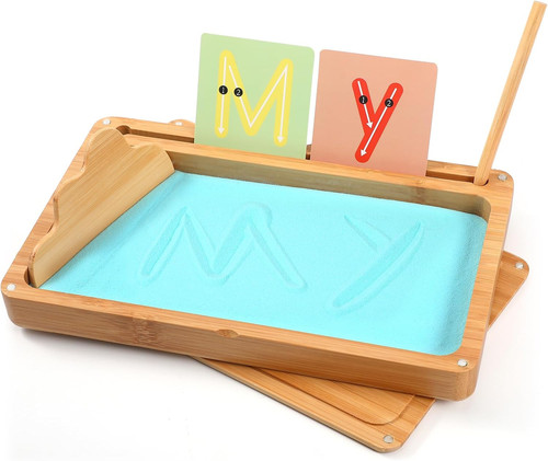 Montessori tavolo sabbia - di,