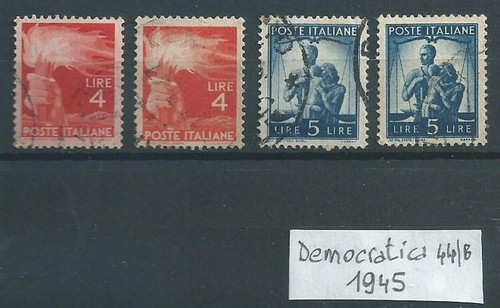 Francobolli italia repubblica - francobolli,