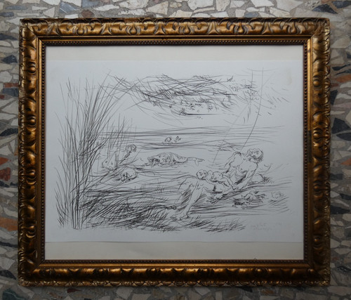 Quadro disegno oscar prata - disegno,