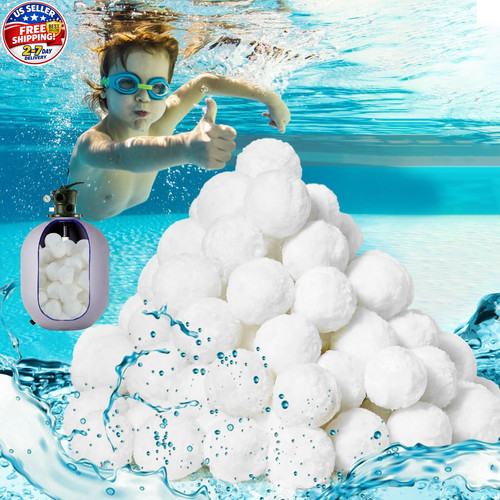 50pcs palline filtro piscina - 50pcs,