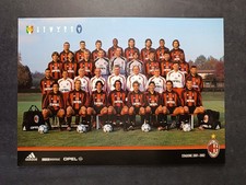 Cartolina squadra MILAN AC