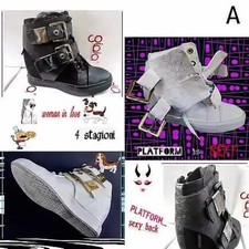 scarpe donna  platform zeppa