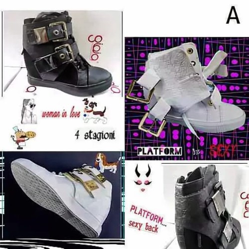 Scarpe donna platform zeppa - scarpe,