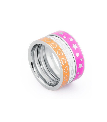 Sagapo anello donna - in, acciaio