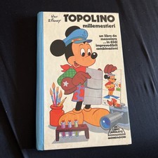 TOPOLINO MILLEMESTIERI UN LIBRO ANIMATO DISNEY MONDADORI