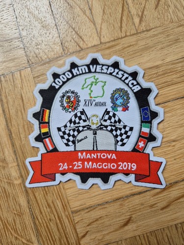 Vespa club toppa patch no - vespa,
