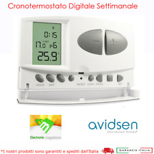 CRONOTERMOSTATO PROGRAMMABILE DIGITALE TIMER DISPLAY LCD HOME 7 FUNZIONI CALDAIA