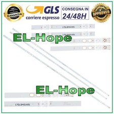 KIT 3 BARRE STRIP LED PER TV 40" TELEFUNKEN LB215 LB216 VES400UNDS-2D-N13 N14