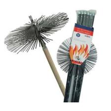 KIT SPAZZACAMINO 8,40 mt SCOVOLO CAMINO 25 cm IN ACCIAIO PULIZIA CANNA FUMARIA