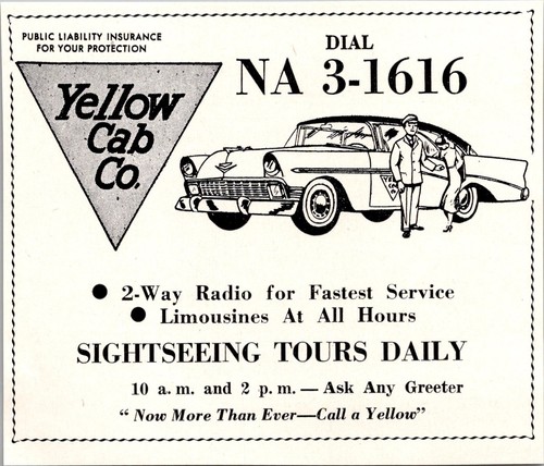 Yellow cab sightseeing - yellow,