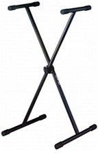 Quik Lok T 10 BK Supporto tastiera pianoforte pieghevole