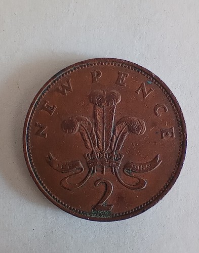 Raro new pence 1971 - new, regina