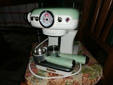 Macchina Caffe Cialde  - Ariete Espresso Vintage Verde con accessori