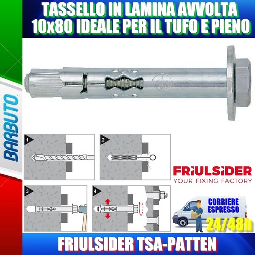 Tassello friulsider tsa patten - friulsider, tsa-patten