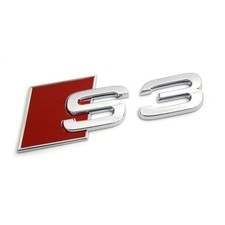 Originale Audi A3 S3 8V 8L scritta posteriore emblema segno esterno logo cromato