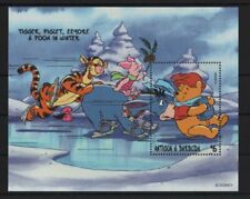 Foglietto "Winnie the Pooh: inverno" 1998 - Antigua & Barbuda - DISNEY - MNH **