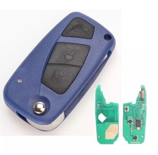 Chiave Radiocomando con Scheda Elettronica 3 tasti ID46 433MHz PCF7946 per FIAT