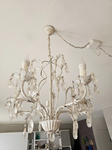Lampadario gocce cristallo - lampadario,