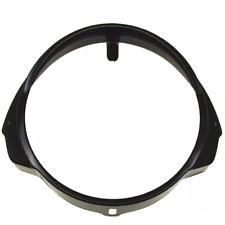 CORNICE FARO ANTERIORE NERA DIAMETRO 160MM PER PIAGGIO VESPA P200E / PX200 E VSX