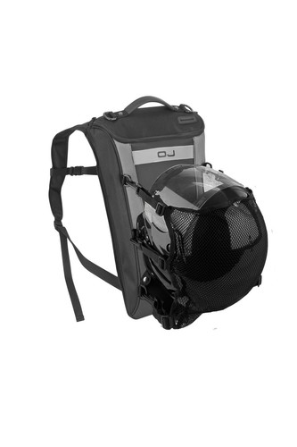 Zaino moto con porta casco - con,