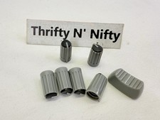 Sei (6) manopole nere per