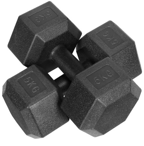 Set manubri 5kg esagonali - set, 2