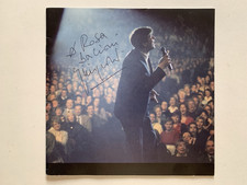 AUTOGRAFO GIANNI MORANDI TOUR