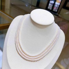 Collana di perle bianche akoya