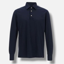 Polo uomo kiton - blu, postiano