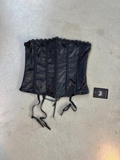 Elegante top corsetto gotico