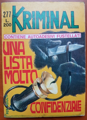 Kriminal 277 ed - n.,
