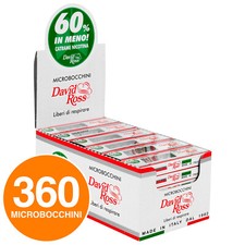 360 Microbocchini David Ross Sigarette Regular 8mm in Plastica Riutilizzabili