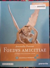 Foedus Amicitiae Vol.3 Letteratura E Cultura Latina Paravia 9788839565303