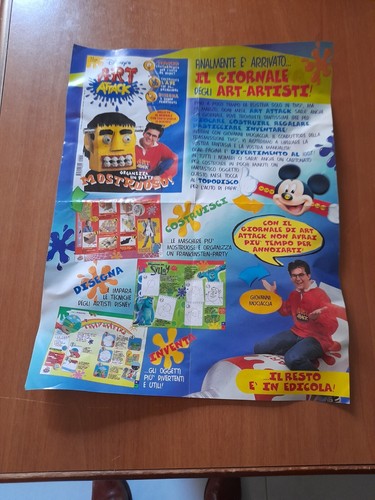 Disney art attack foglio - ,