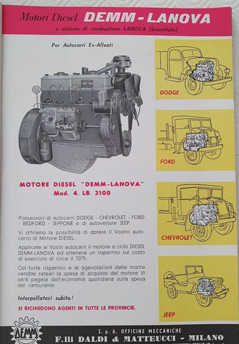 Motori demm lanova - milano, auto