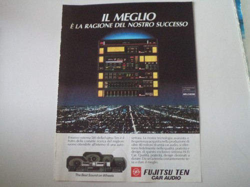 Advertising pubblicità 1986 - advertising,