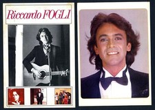 Due Cartoline Originali RICCARDO FOGLI
