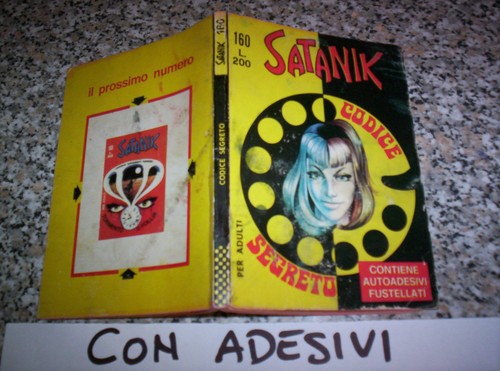 Satanik 160 originale con - satanik,