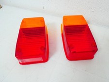 Per Piaggio Ape car p2 501 p601 coppia gemme lenti fanalini fanali freccie dx sx