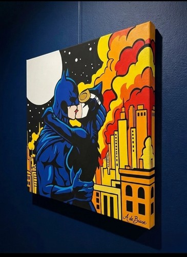 Bacio nella notte gotham - bacio,
