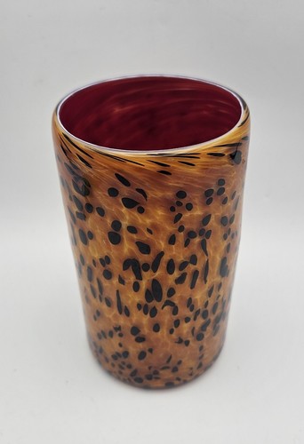 Vaso vetro artistico - vaso,