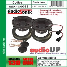 KIT WOOFER 130MM POLICARBONATO