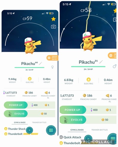 Cappello cenere pikachu - cappello, di